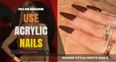 Kim Kardashian's Nail Secrets: Acrylics or Natural?