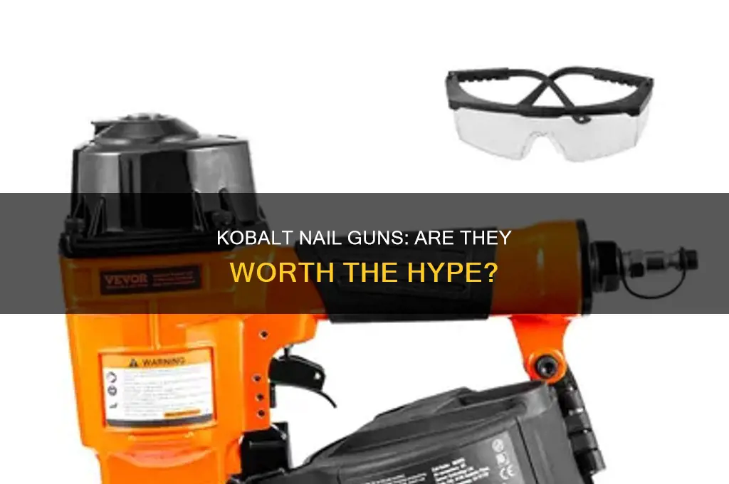 does kobalt make a nail gun