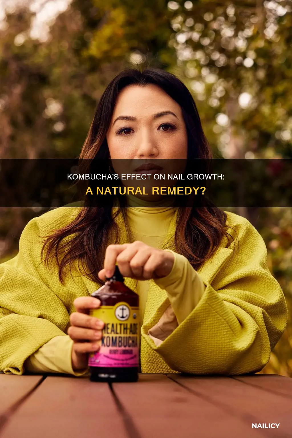 does kombucha make nails grow