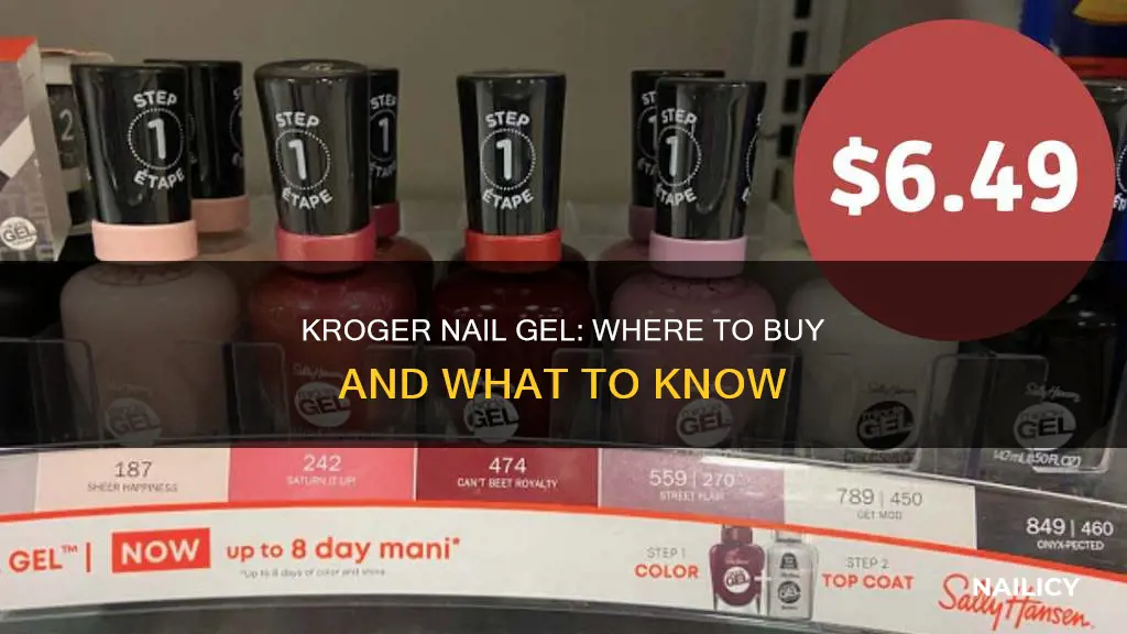 does kroger sell nail gel
