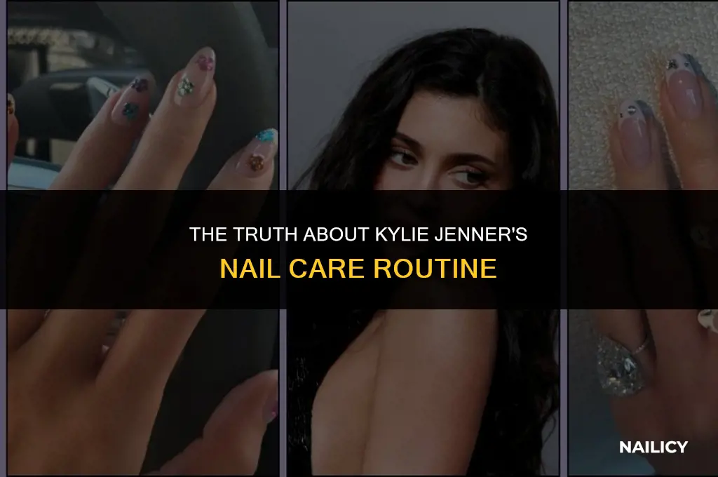 does kylie jenner get acrylic nails