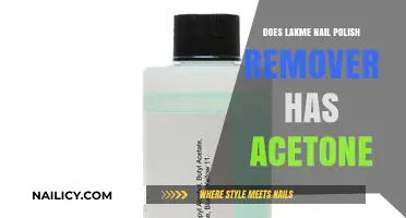 Lakme Nail Polish Remover: Does It Have Acetone?