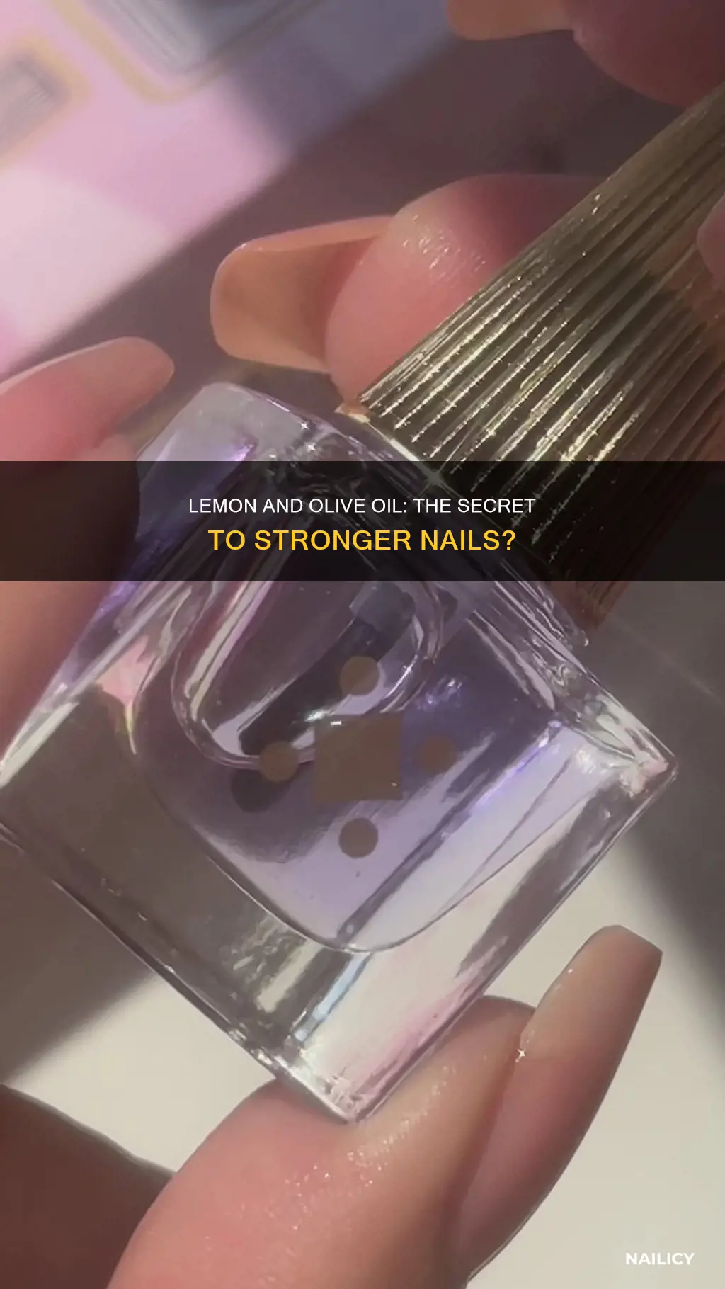 does lemon and olive oil help grow nails