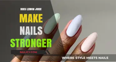 Lemon Juice: The Secret to Stronger Nails?