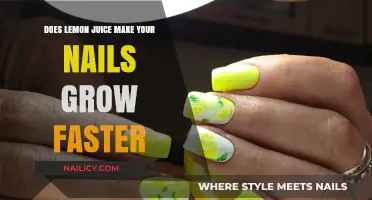 Lemon Juice: The Secret to Faster Nail Growth?