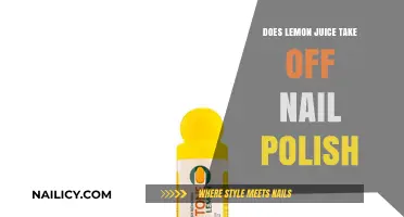 Lemon Juice as Nail Polish Remover: Myth or Effective Hack?