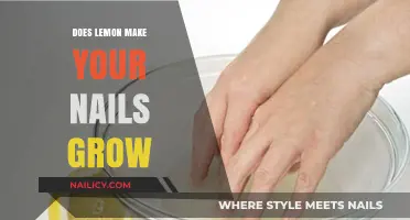 Lemon Power: Nail Growth and Care