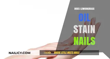 Does Lemongrass Oil Stain Nails? A Comprehensive Guide