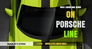 Can Liquid Nails Bond Effectively with Porsche's Luxury Trim Lines?