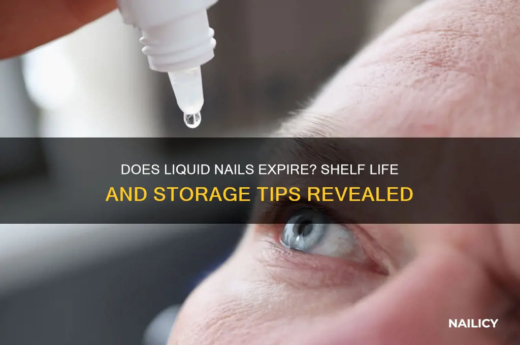 does liquid nails go bad