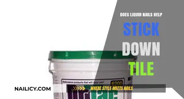 Can Liquid Nails Securely Adhere Tiles to Surfaces Effectively?