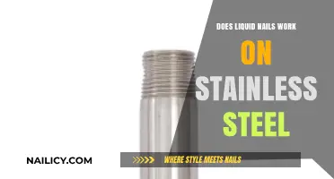 Can Liquid Nails Bond Effectively to Stainless Steel Surfaces?