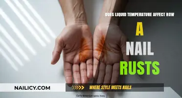 Liquid Temperature's Impact on Nail Rusting: A Scientific Exploration
