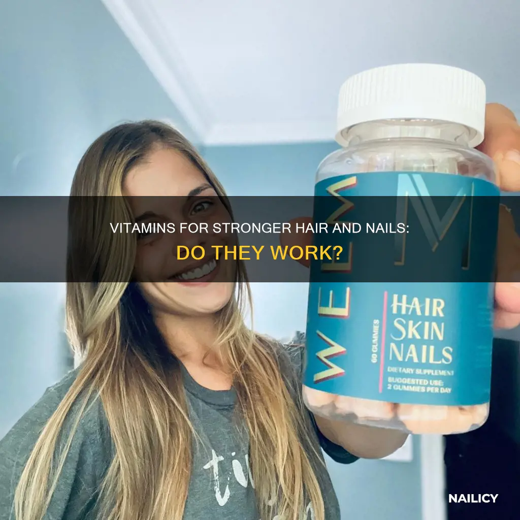 does longer stronger hair and nails vitamins work