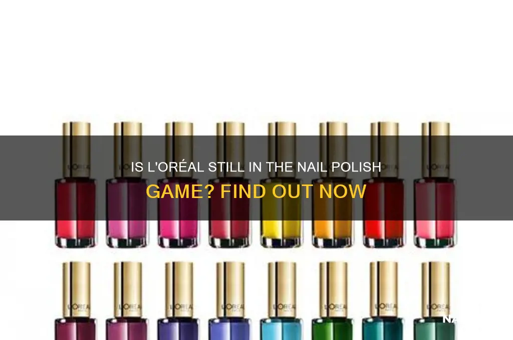 does loreal still make nail polish