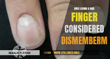 Nail Loss: When a Finger's Loss is Dismemberment's Gain