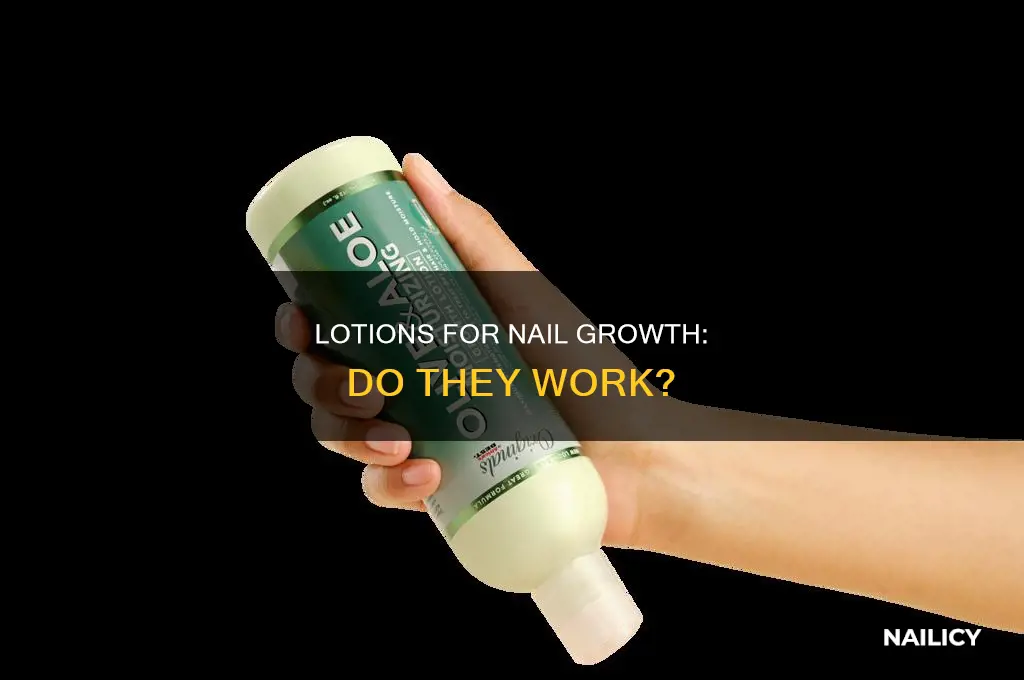 does lotion make your nails grow