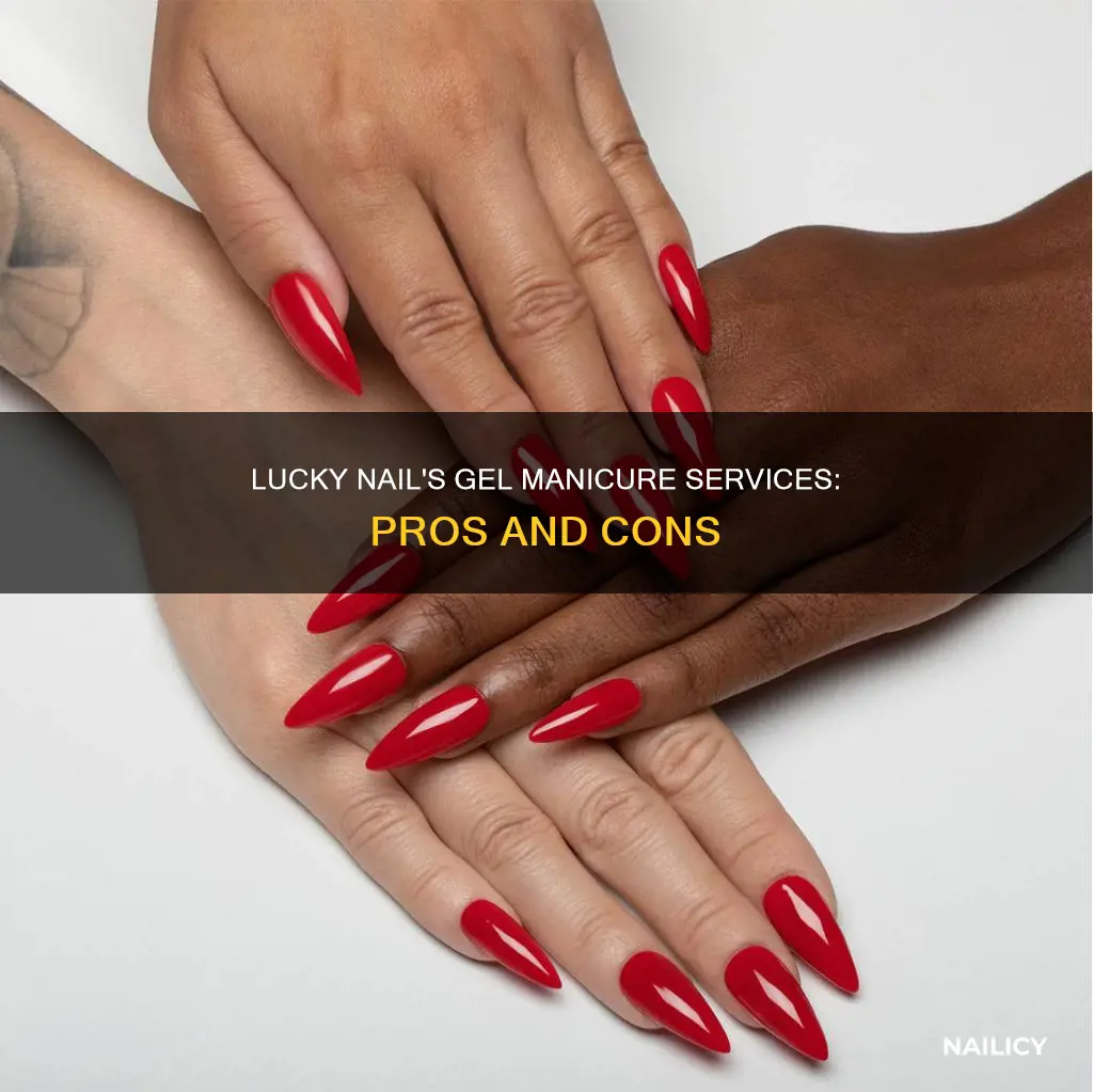 does lucky nail do gel
