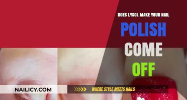 Lysol and Nail Polish: Does It Cause Chipping or Fading?