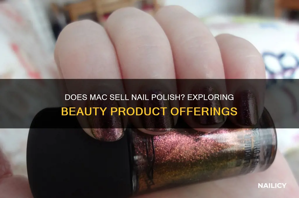 does mac sell nail polish