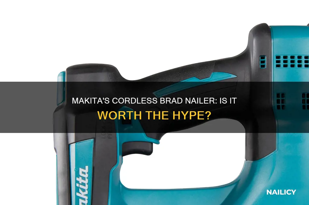 does makita make a cordless brad nailer