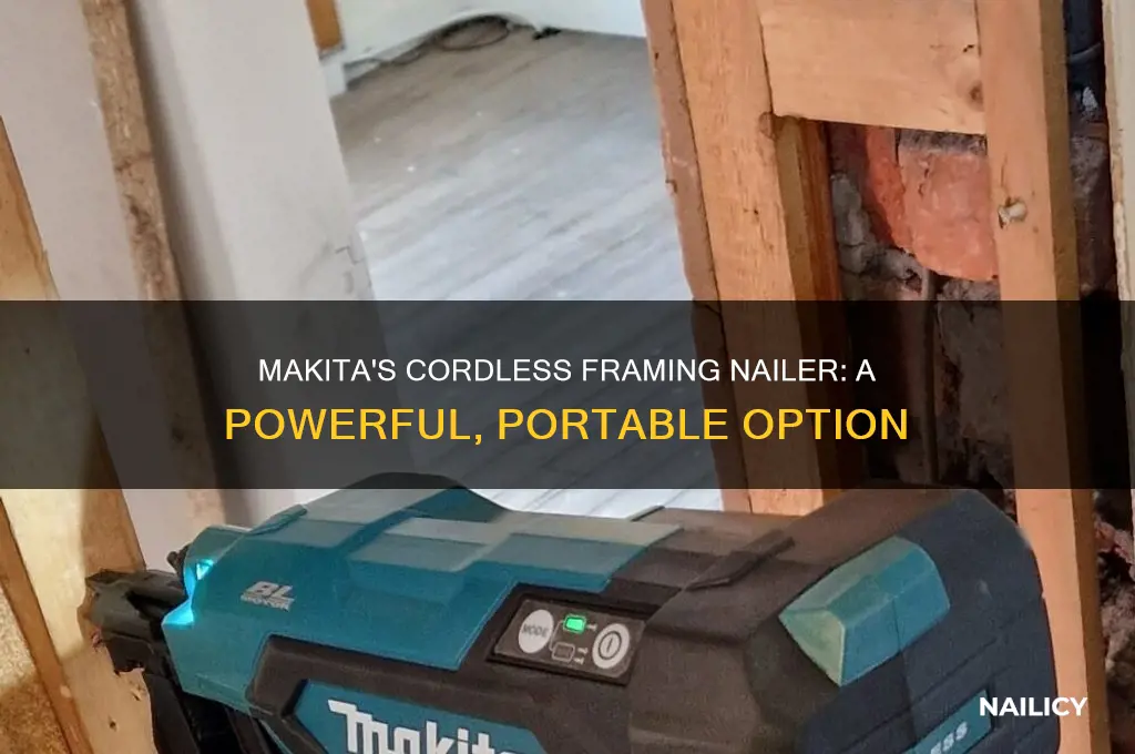does makita make a cordless framing nailer