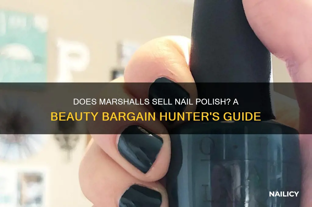 does marshalls sell nail polish