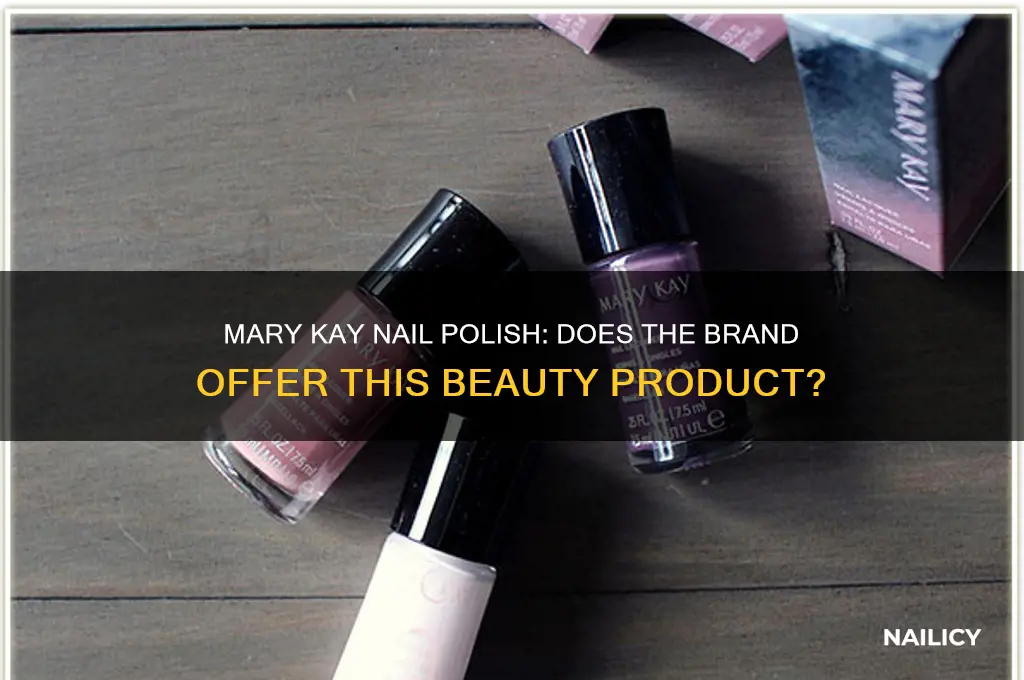 does mary kay have nail polish