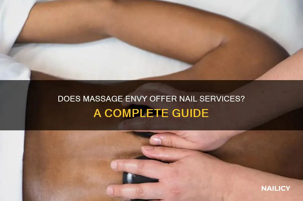 does massage envy do nails