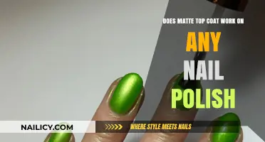 Matte Top Coat Magic: Transforming Any Nail Polish Finish?