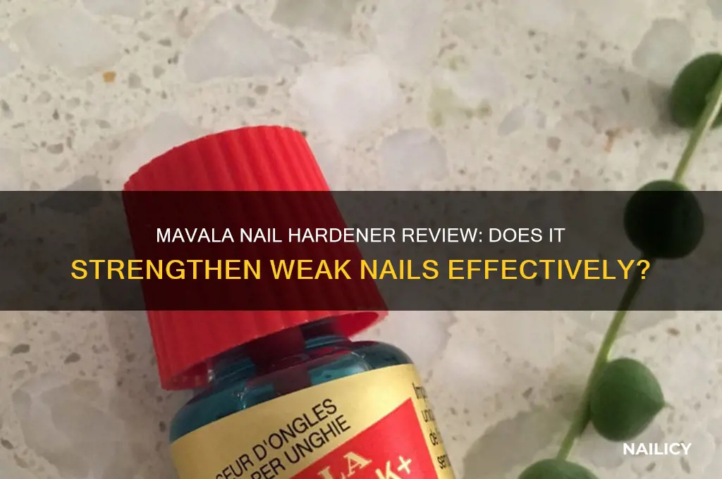 does mavala nail hardener work