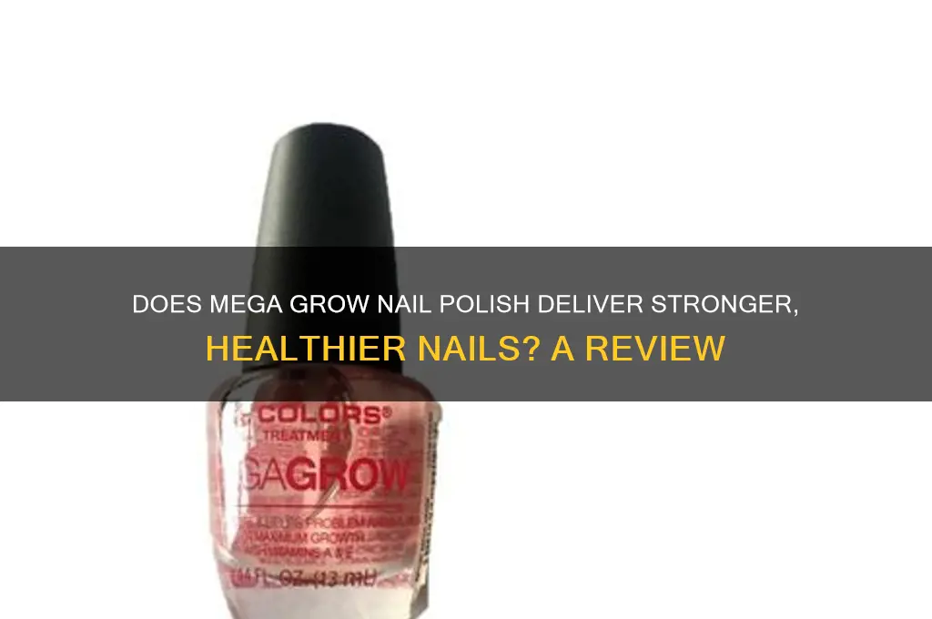 does mega grow nail polish work