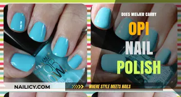Does Meijer Sell OPI Nail Polish? A Shopper's Guide