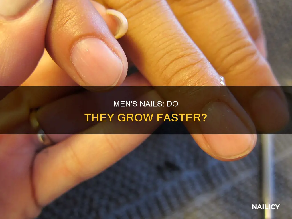 does men nail grow fast