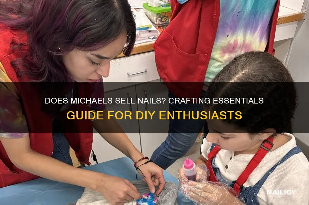 does michaels sell nails