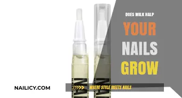 Milk and Nails: Does It Help Them Grow?