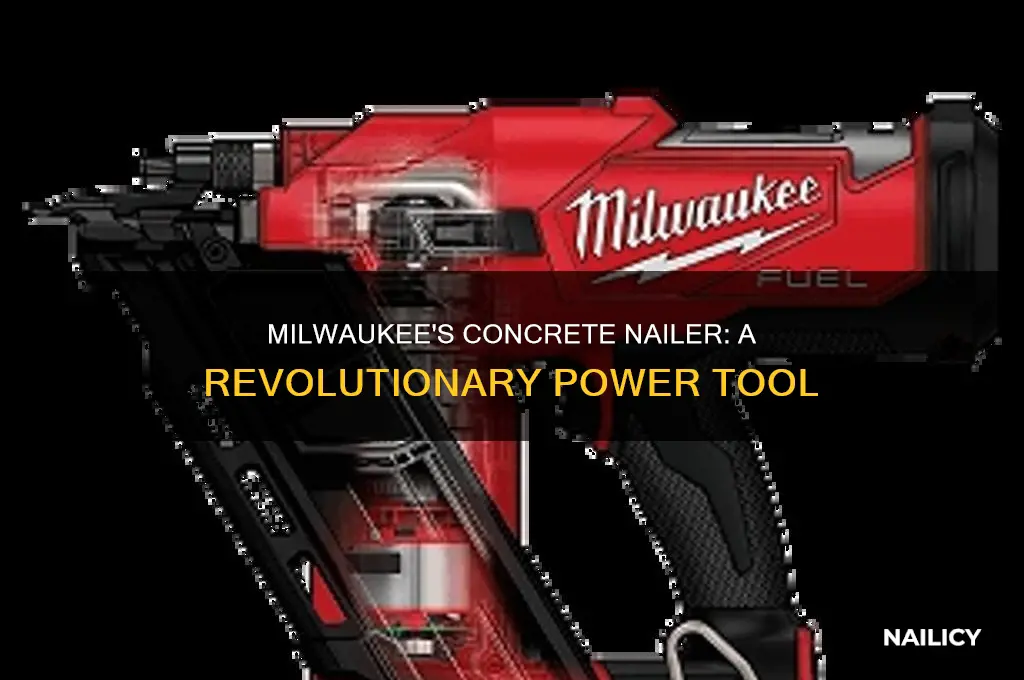 does milwaukee make a concrete nailer