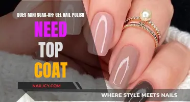 The Importance of Top Coats for Mini Soak-Off Gels