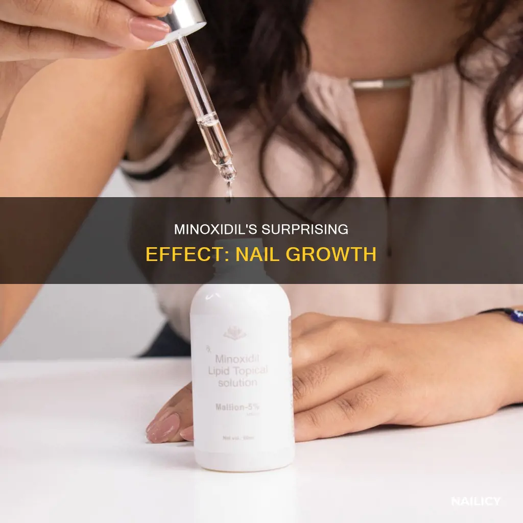 does minoxidil help nails grow