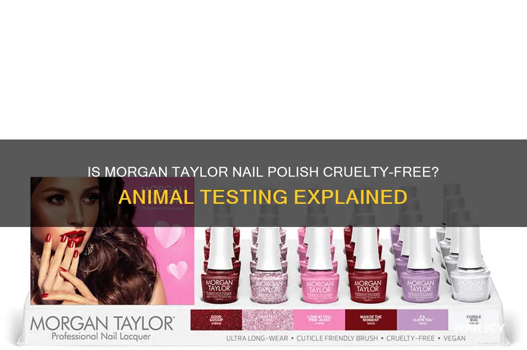 does morgan taylor nail polish test on animals