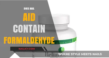 Does Nail Aid Contain Formaldehyde? Uncovering the Truth About Ingredients
