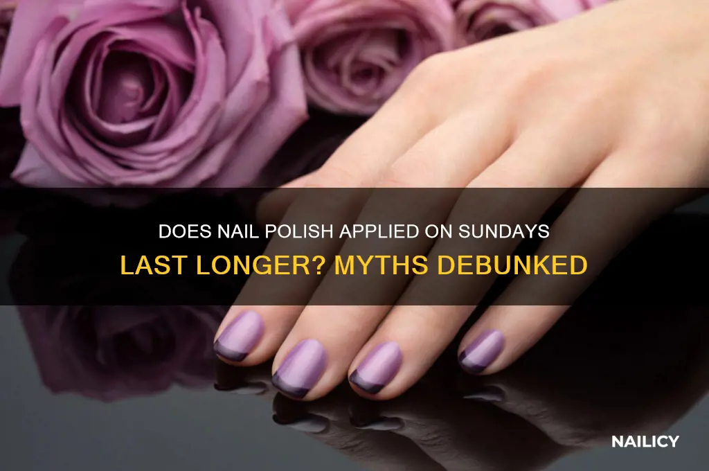 does nail ckme on sunday