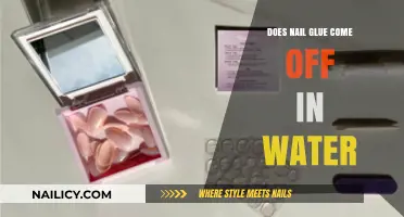 Does Nail Glue Come Off in Water? A Quick Guide