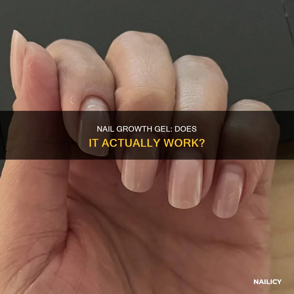 does nail growth gel work
