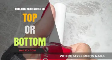 Nail Hardener Application: Top or Bottom Layer for Stronger Nails?