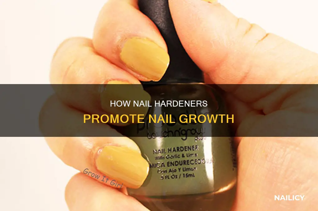 does nail hardener maker nails grow