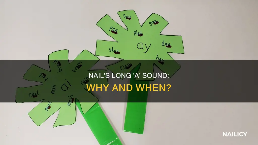 does nail have a long a sound