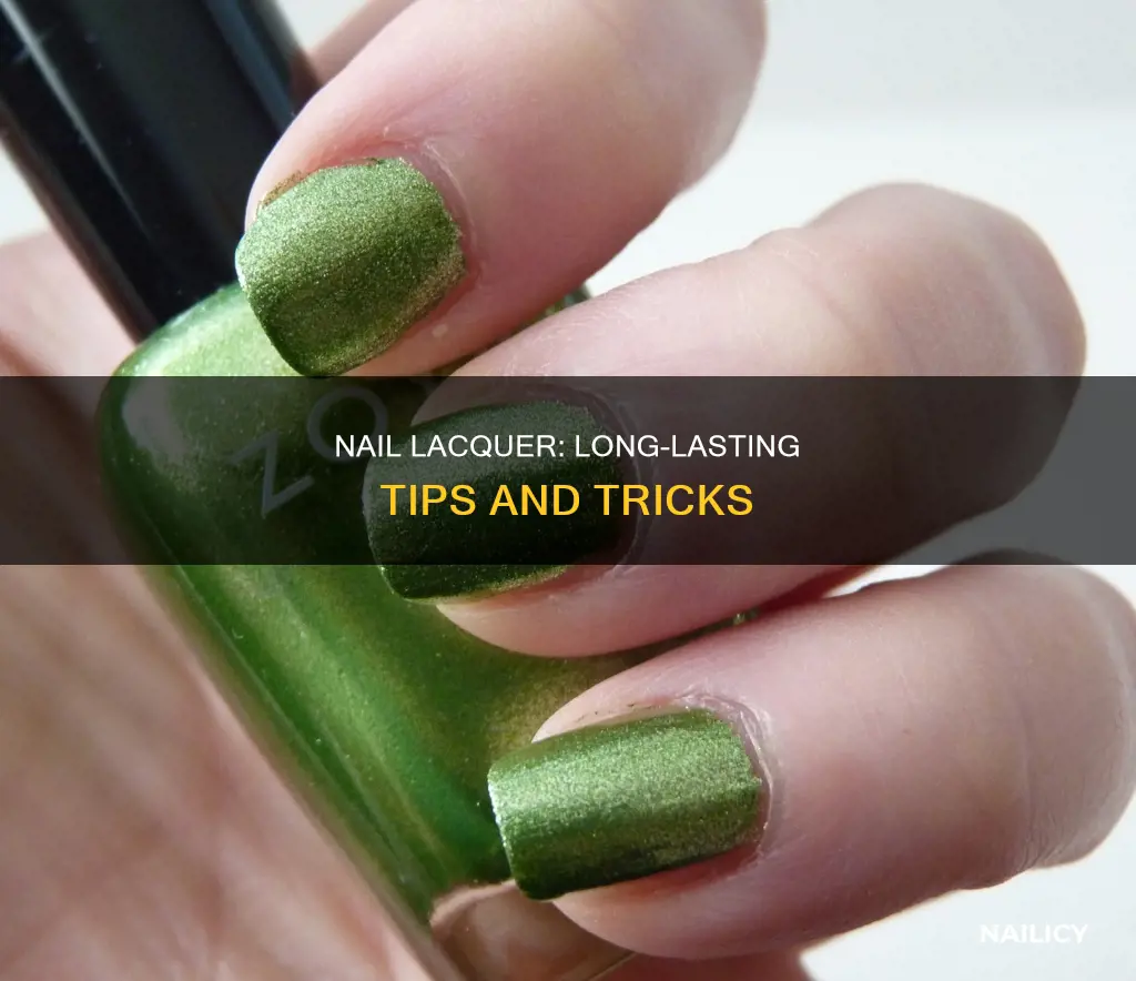 does nail lacquer last longer