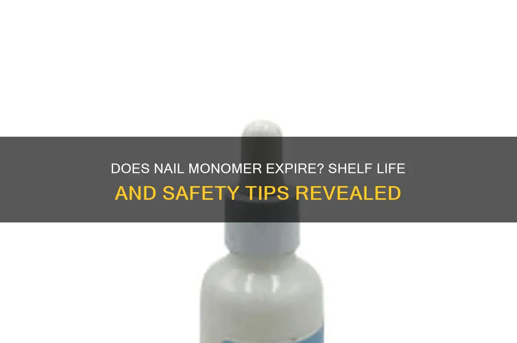 does nail monomer expire