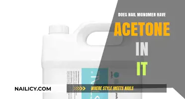 Does Nail Monomer Contain Acetone? Unraveling the Ingredients